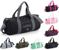 Personalised Varsity Star Name Barrel Bag
