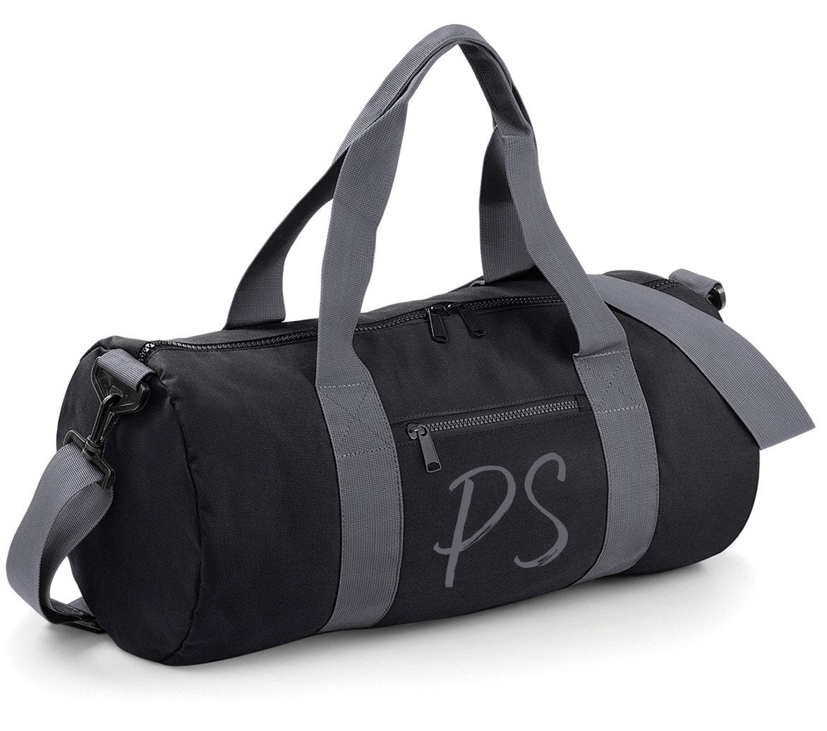 Personalised Name Barrel Bag