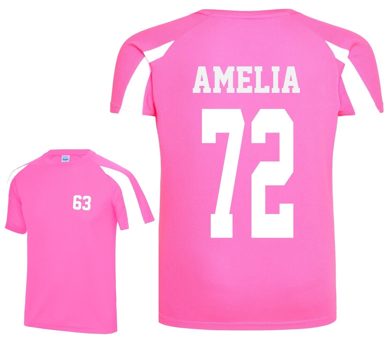 Adults Personalised Football Shirt Sports Kit Custom Initials Team Name Number