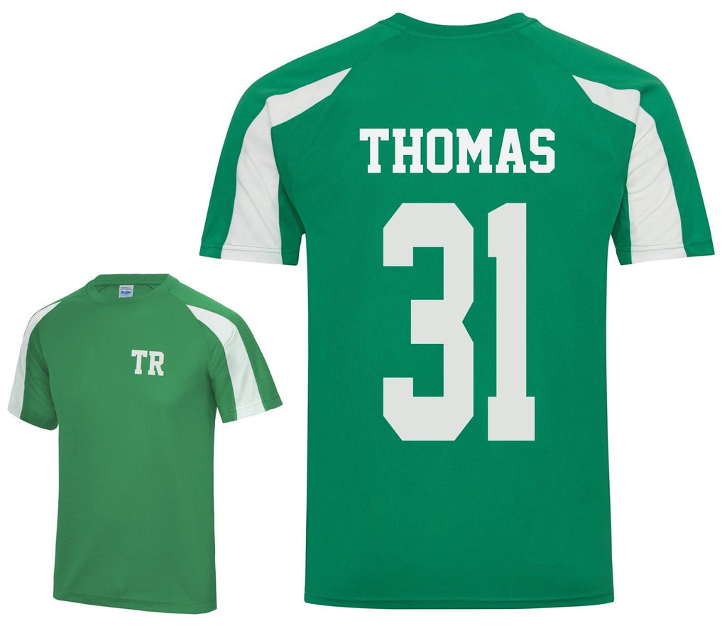 Adults Personalised Football Shirt Sports Kit Custom Initials Team Name Number