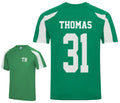 Adults Personalised Football Shirt Sports Kit Custom Initials Team Name Number
