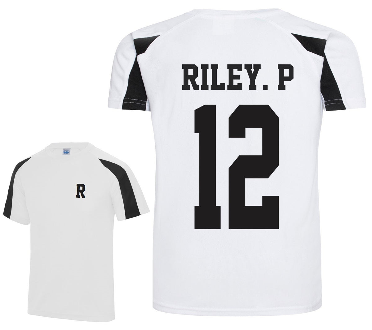 Adults Personalised Football Shirt Sports Kit Custom Initials Team Name Number