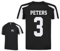 Kids Personalised Football Shirt Sports Kit Custom Initials Team Name Number