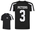 Kids Personalised Football Shirt Sports Kit Custom Initials Team Name Number