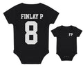 Personalised Football Name & Number Bodysuit