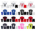 Kids Personalised Football Shirt & Shorts Sports Kit Custom Initials Team Name Number