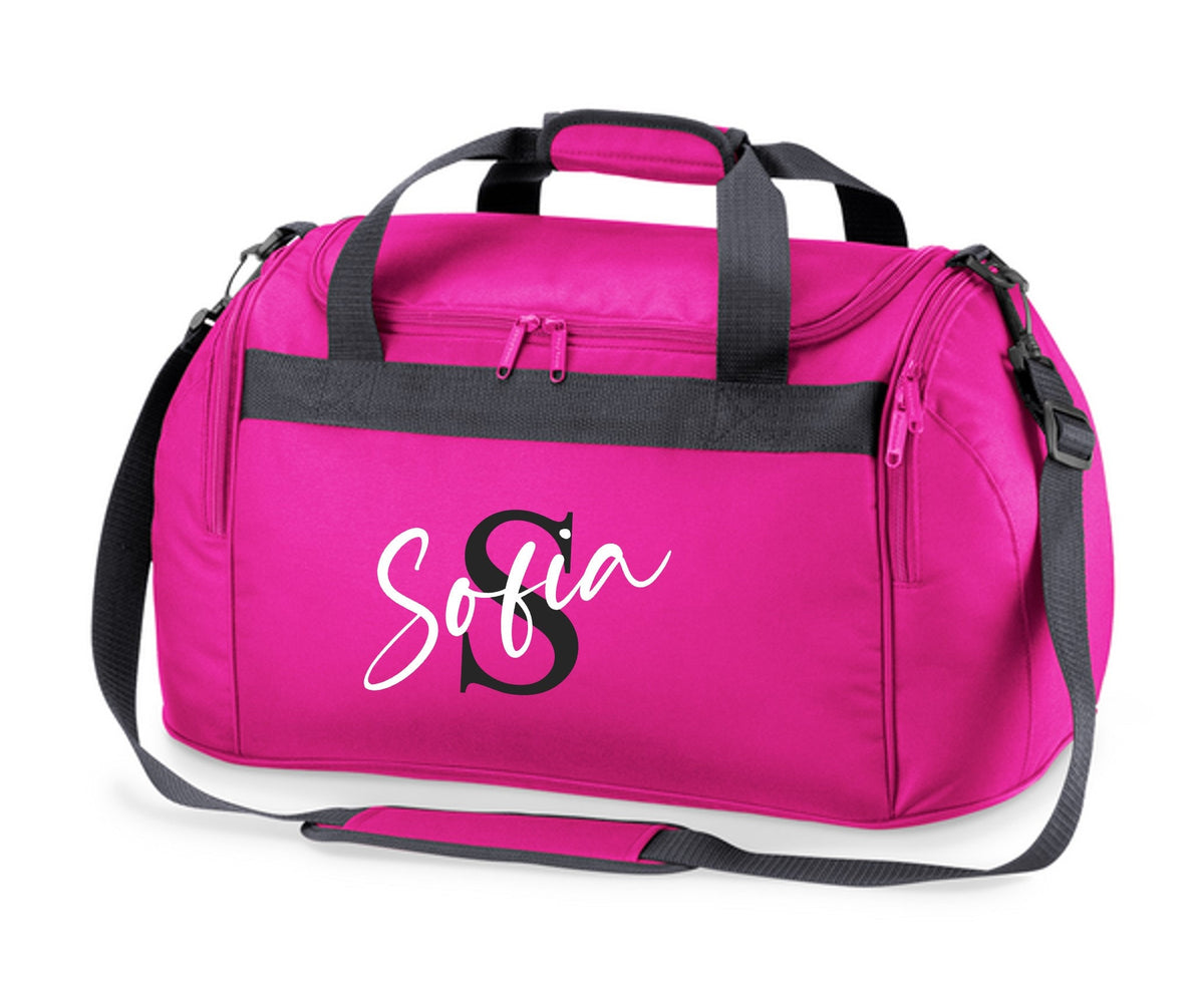 Personalised Name & Initial Holdall Bag