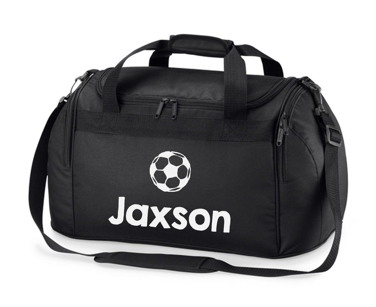 Personalised Name Football Holdall Bag