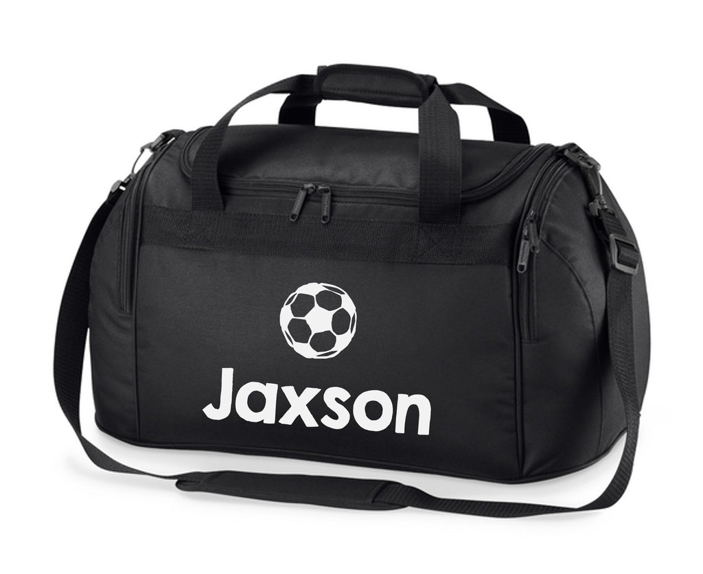 Personalised Name Football Holdall Bag