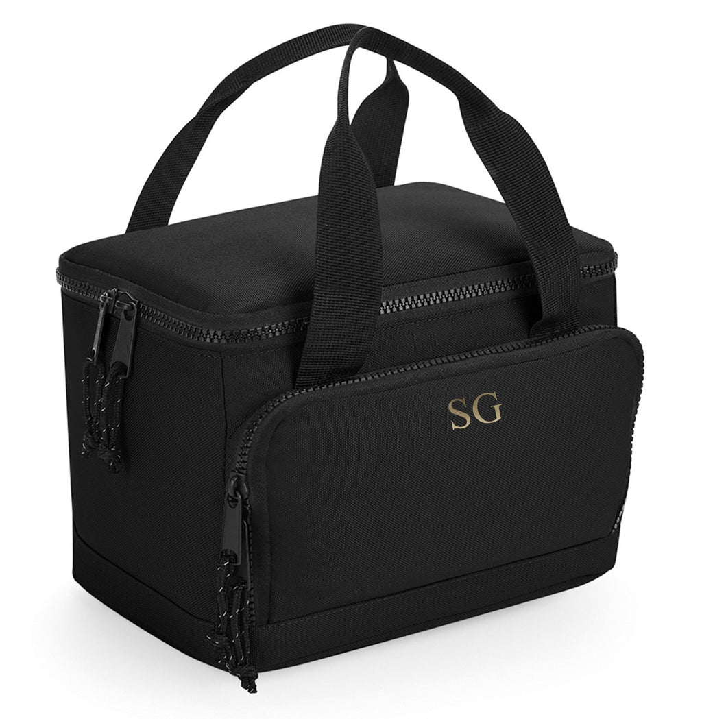 Personalised Initials Monogram Lunch Cool Bag Insulated Picnic School Gift