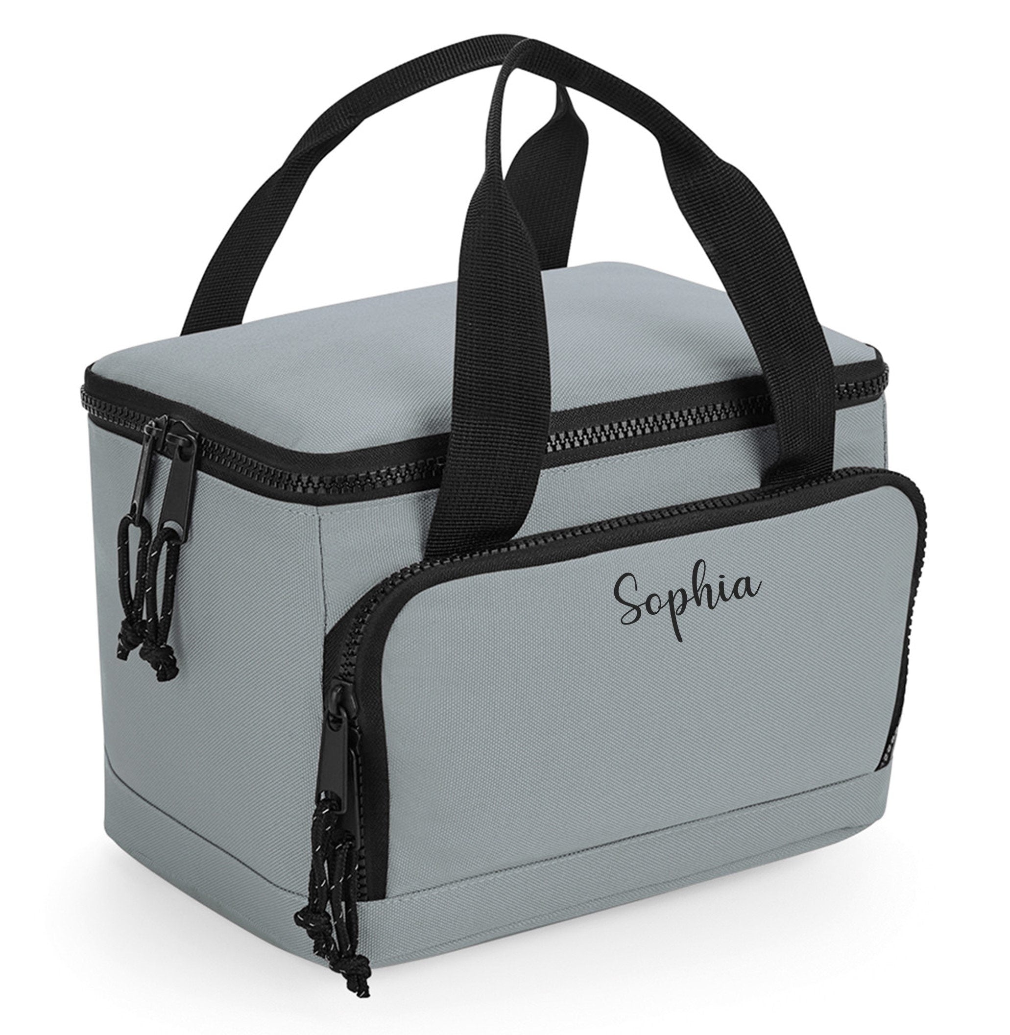 Personalised Name Monogram Lunch Cool Bag Insulated Picnic School Gift