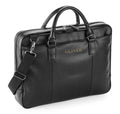 Personalised Name Monogram Slimline Laptop Bag