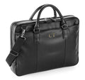 Personalised Initials Monogram Slimline Laptop Bag