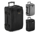 Personalised Initials Monogram Carry On Cabin Wheelie Hand Luggage Suitcase