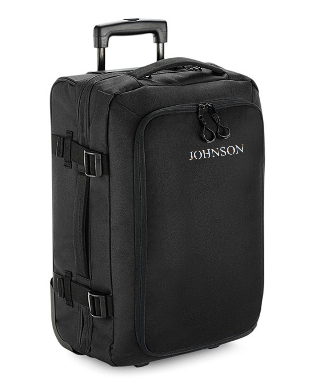 Personalised Name Monogram Carry On Cabin Wheelie Hand Luggage Suitcase