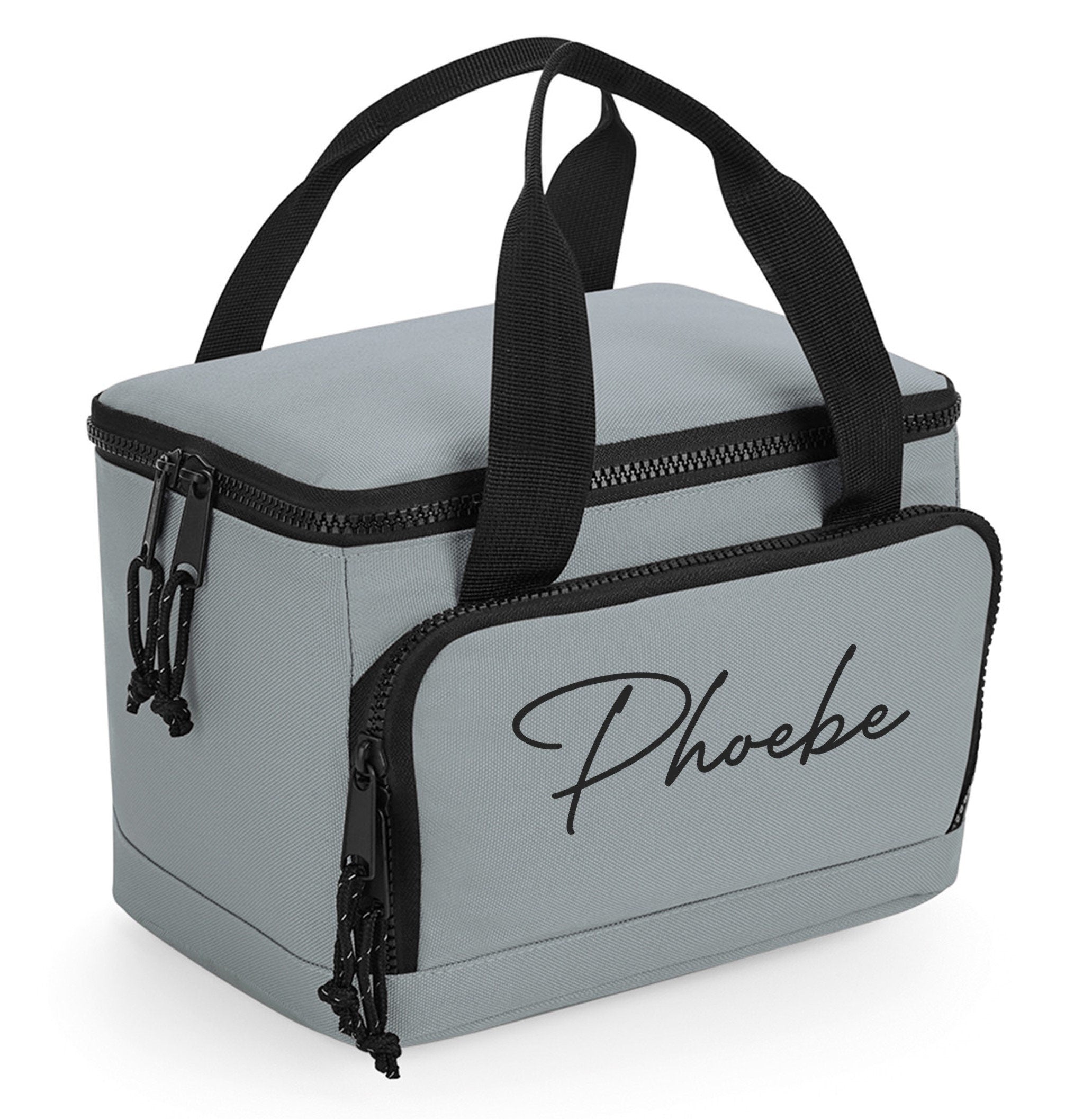 Personalised Name Monogram Lunch Cool Bag Insulated Picnic School Gift