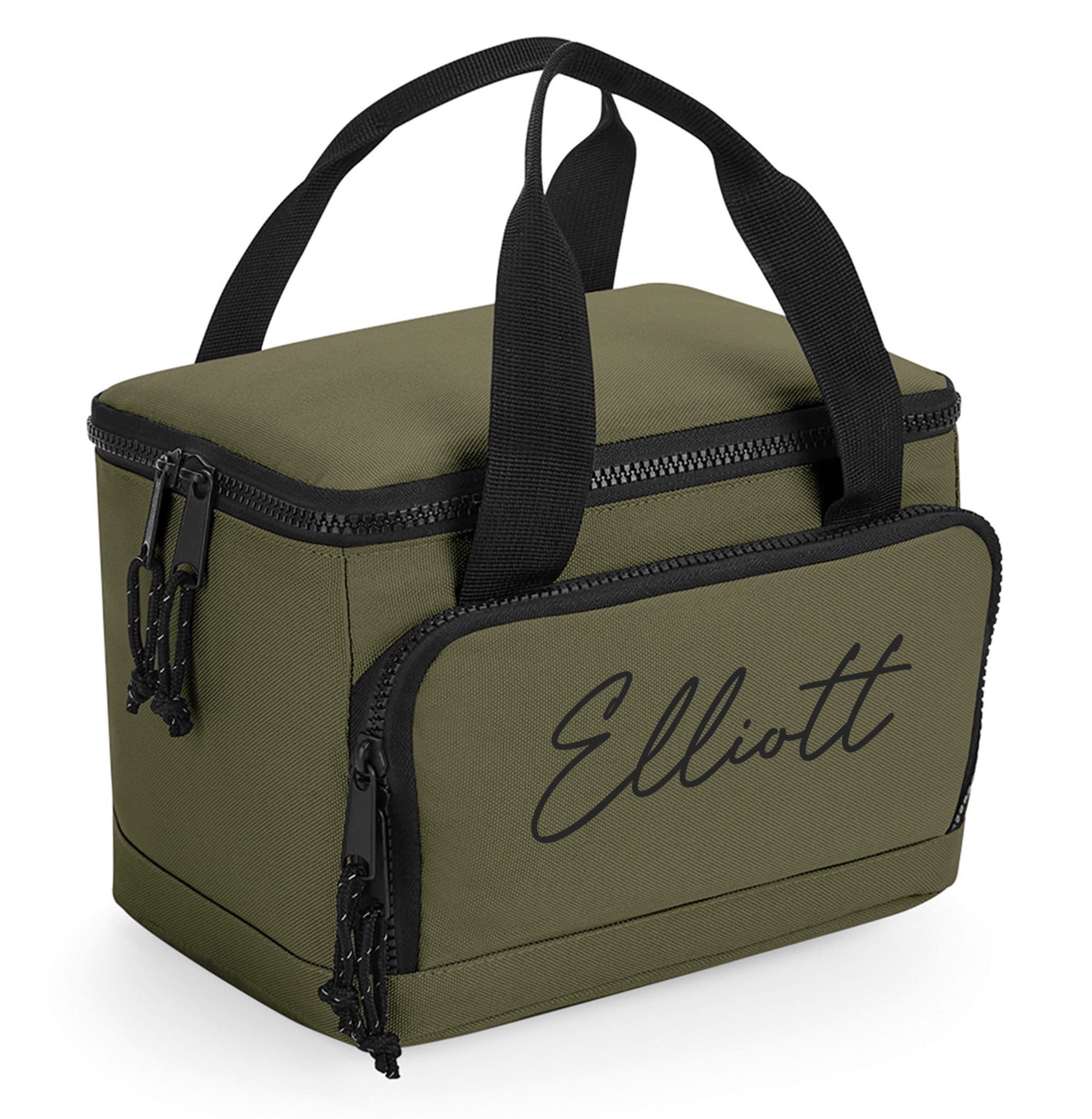 Personalised Name Monogram Lunch Cool Bag Insulated Picnic School Gift