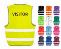 Visitor Hi-Vis Waistcoat Reflective Safety Vest