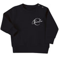Personalised Name Initial Baby & Toddler Sustainable Sweatshirt