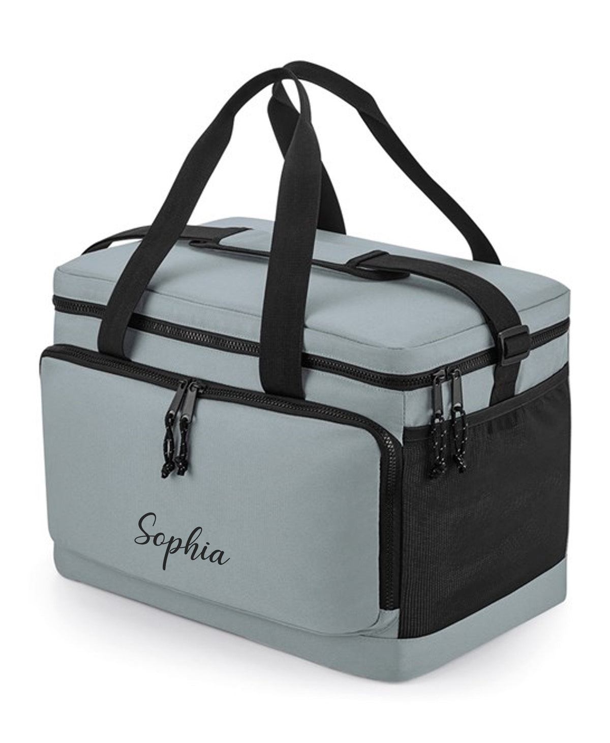 Personalised Name Monogram Large Cooler Shoulder Bag Insulated Picnic Lunch Gift