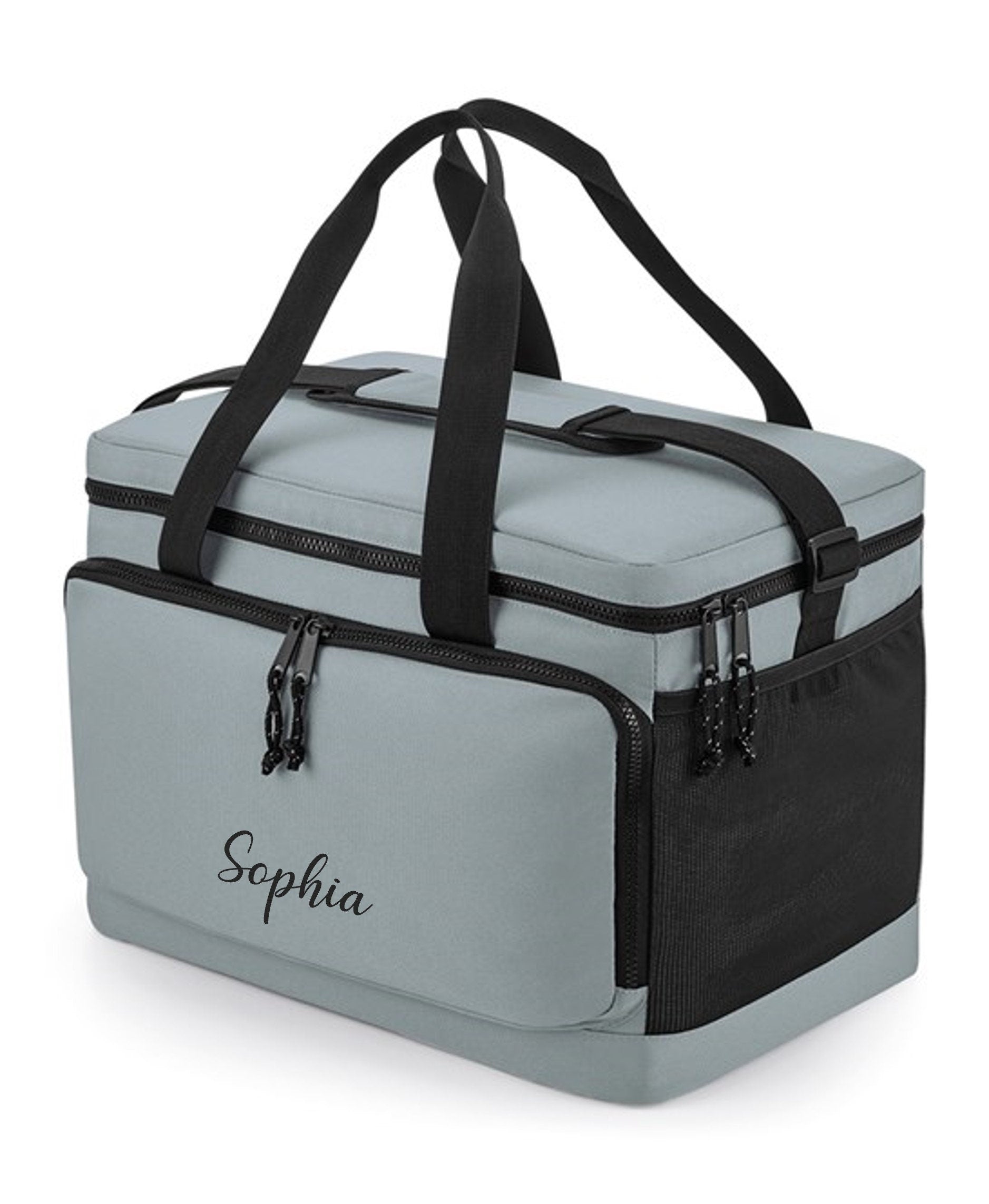 Personalised Name Monogram Large Cooler Shoulder Bag Insulated Picnic Lunch Gift