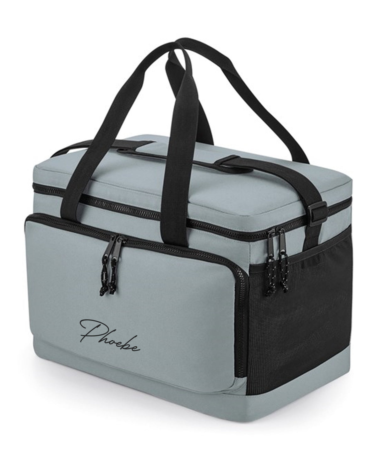Personalised Name Monogram Large Cooler Shoulder Bag Insulated Picnic Lunch Gift