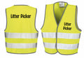Litter Picker Kids Hi-Vis Waistcoat Reflective Safety Vest