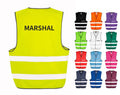 Marshal Hi-Vis Waistcoat Reflective Safety Vest