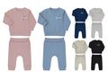 Personalised Name Initial Baby & Toddler Sustainable Sweatshirt and Joggers Set