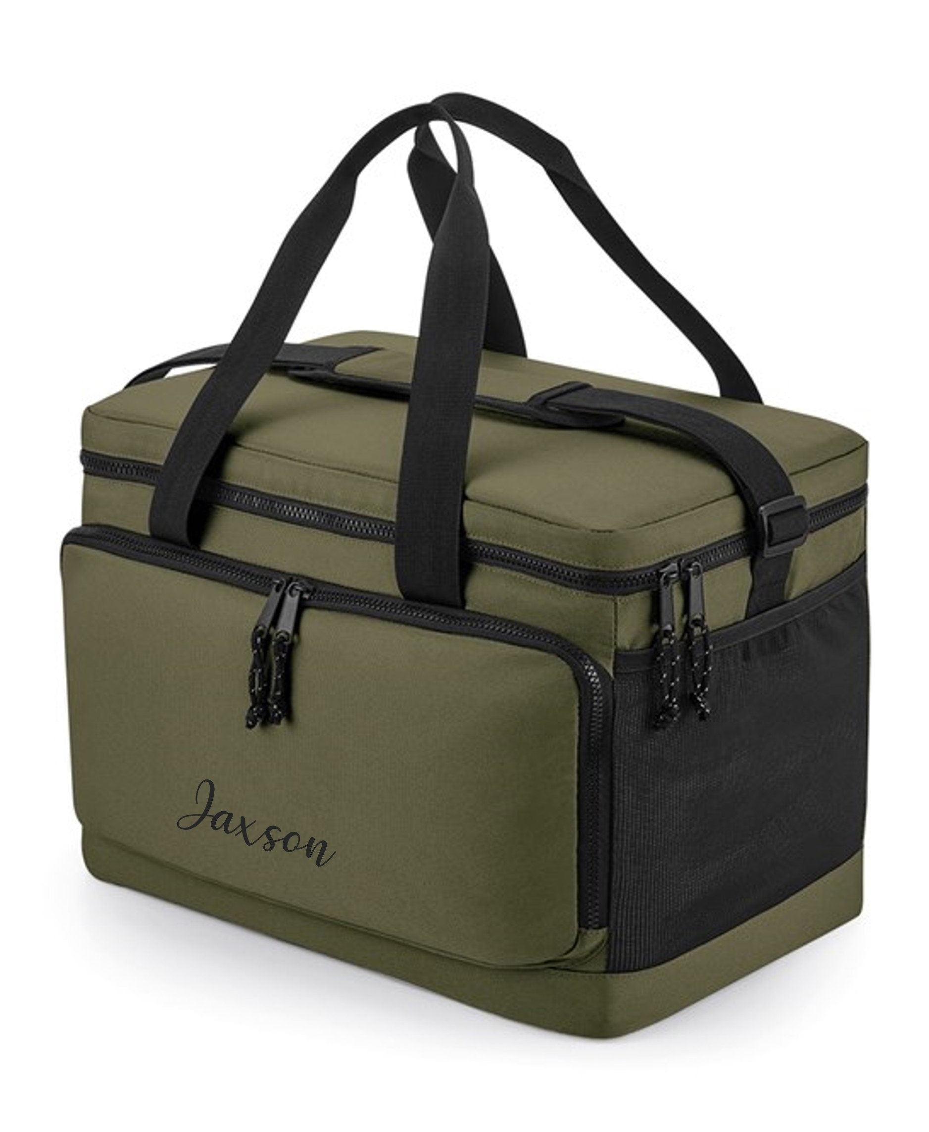 Personalised Name Monogram Large Cooler Shoulder Bag Insulated Picnic Lunch Gift