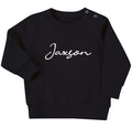 Personalised Name Baby & Toddler Sustainable Sweatshirt