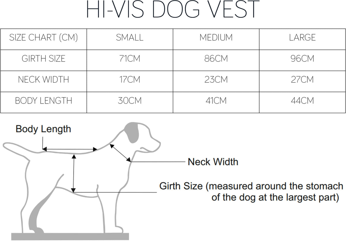 Reactive Please Give Me Space Hi-Vis Dog Vest Walking Training Reflective Safety Jacket Scared Reactive