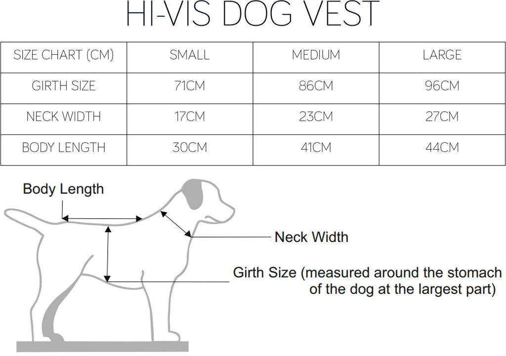 Head Of Security Hi-Vis Dog Vest Walking Training Reflective Safety Jacket Scared Reactive