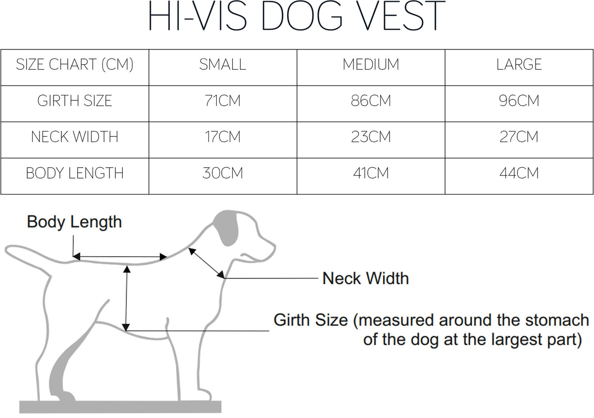 Head Of Security Hi-Vis Dog Vest Walking Training Reflective Safety Jacket Scared Reactive