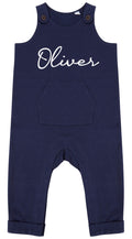 Personalised Name Baby & Toddler Organic Cotton Dungarees