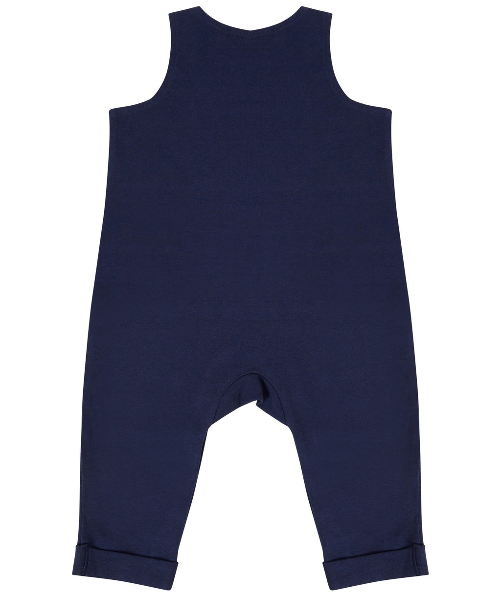 Personalised Name Initial Baby & Toddler Organic Cotton Dungarees