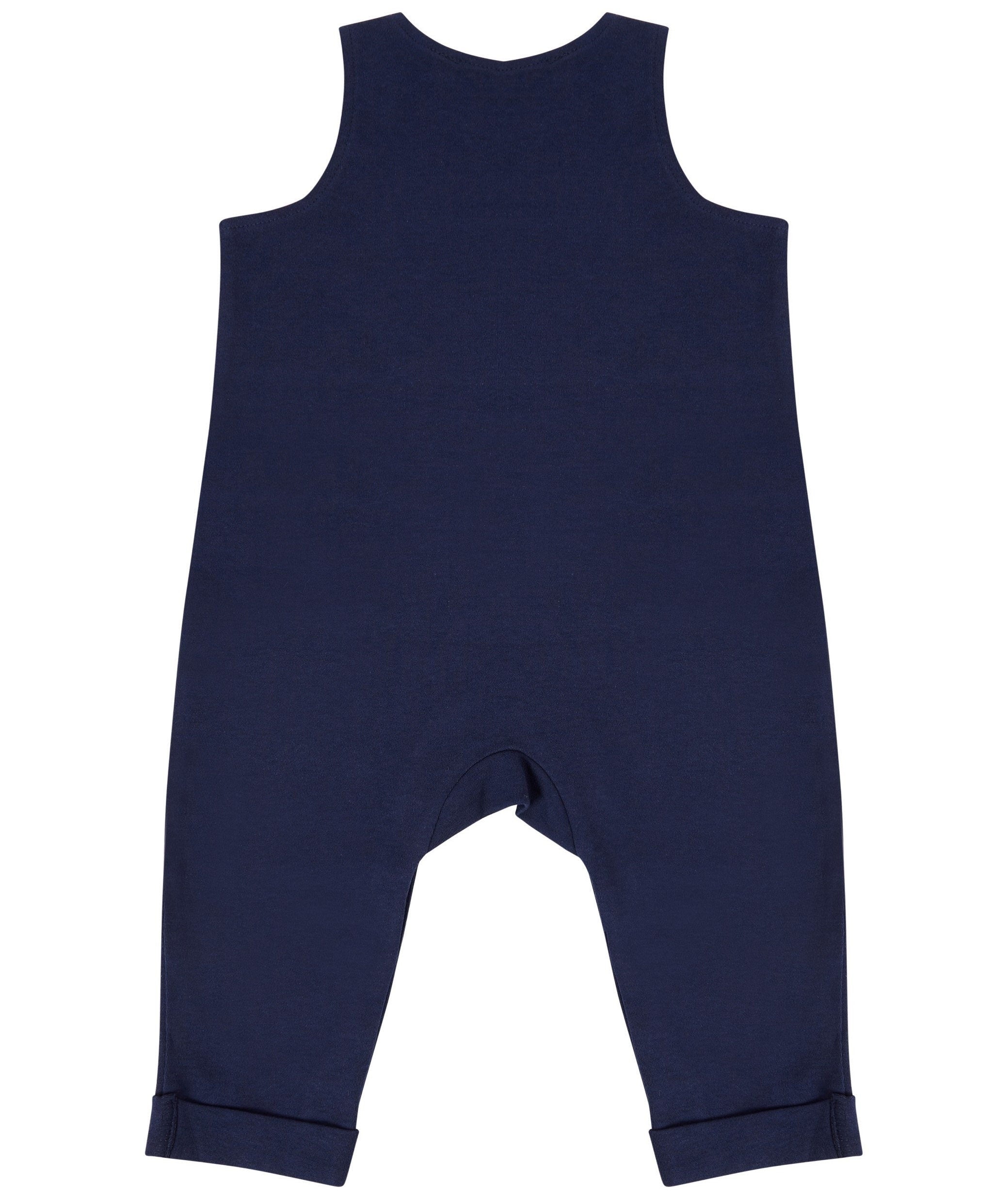 Personalised Name Initial Baby & Toddler Organic Cotton Dungarees