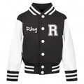 Personalised Name Initials Toddler & Kids Varsity Jacket Custom College Baseball Letterman