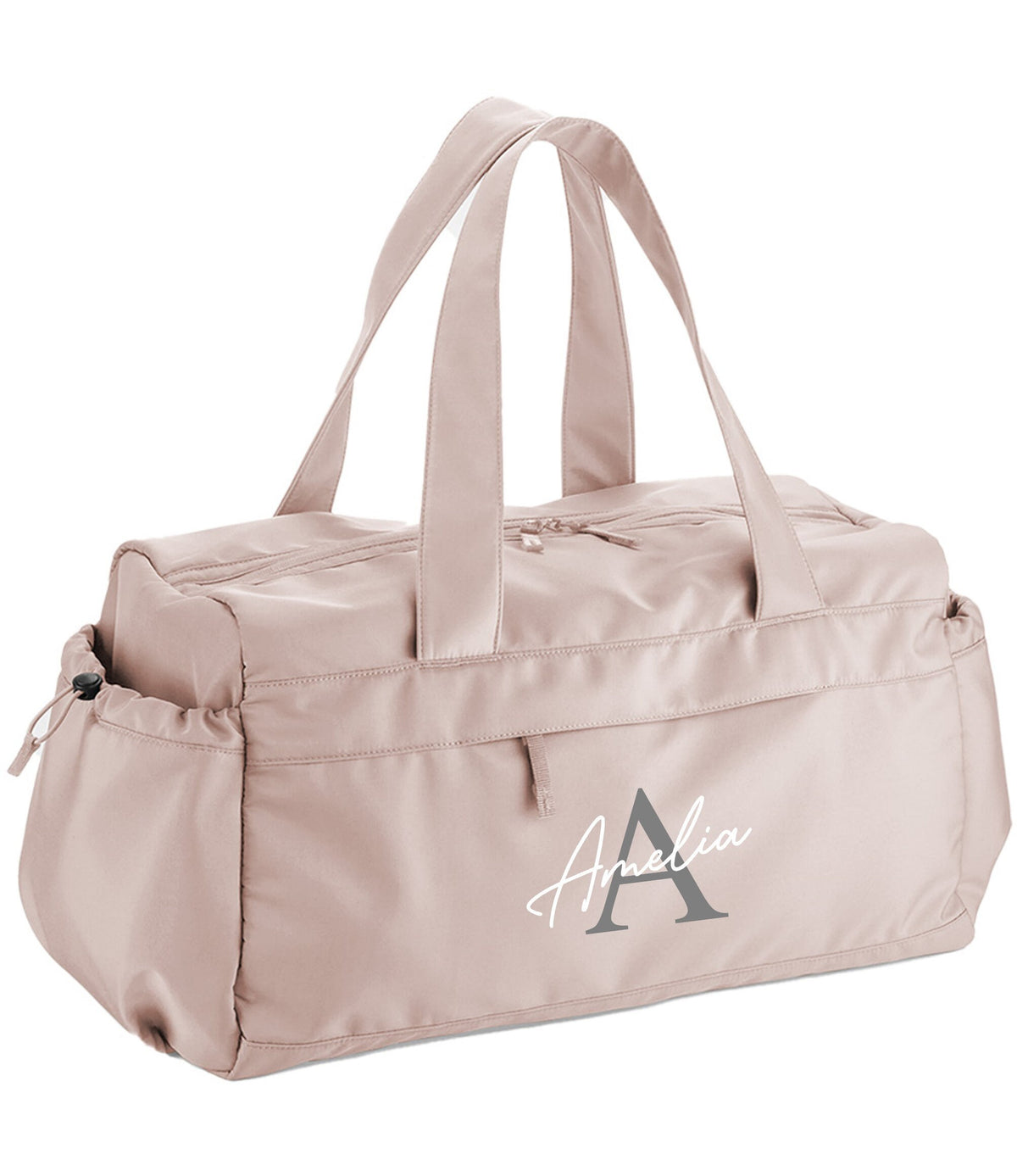 Personalised Name & Initials Monogram Holdall Gym Dance Swimming Kids Kit Bag