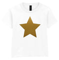 GOLD STAR Kids T-Shirt Christmas School Nativity Play Costume