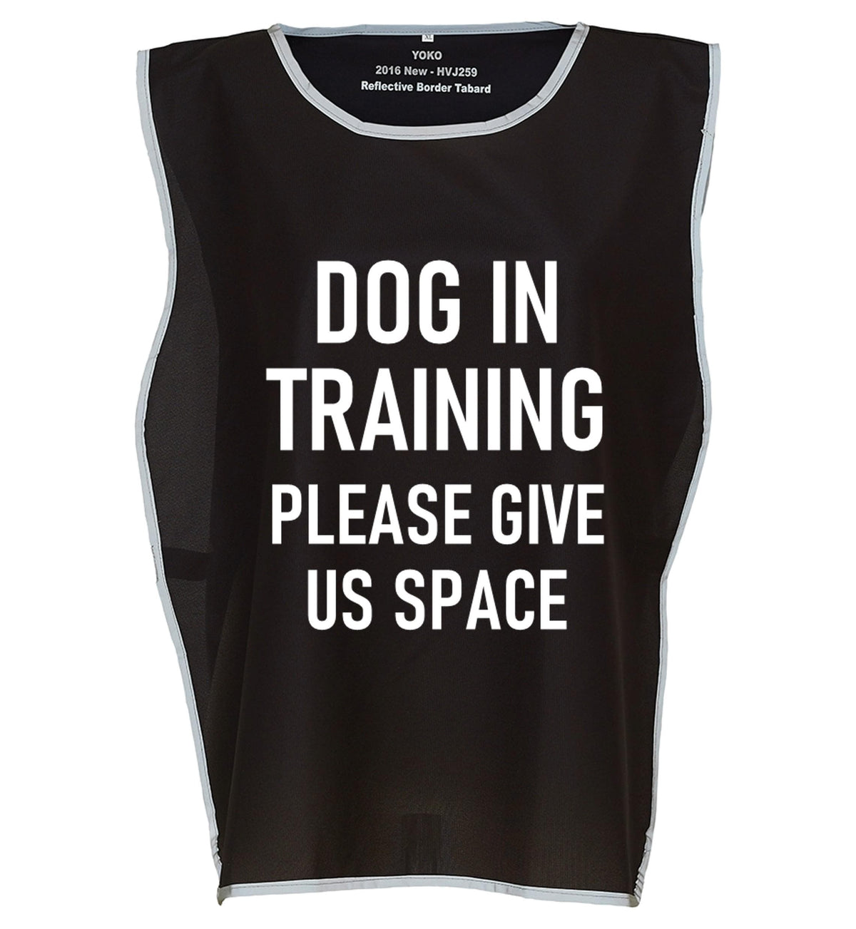 Kids & Adults Dog In Training Hi-Vis Tabard Waistcoat Reflective Walking Safety Vest