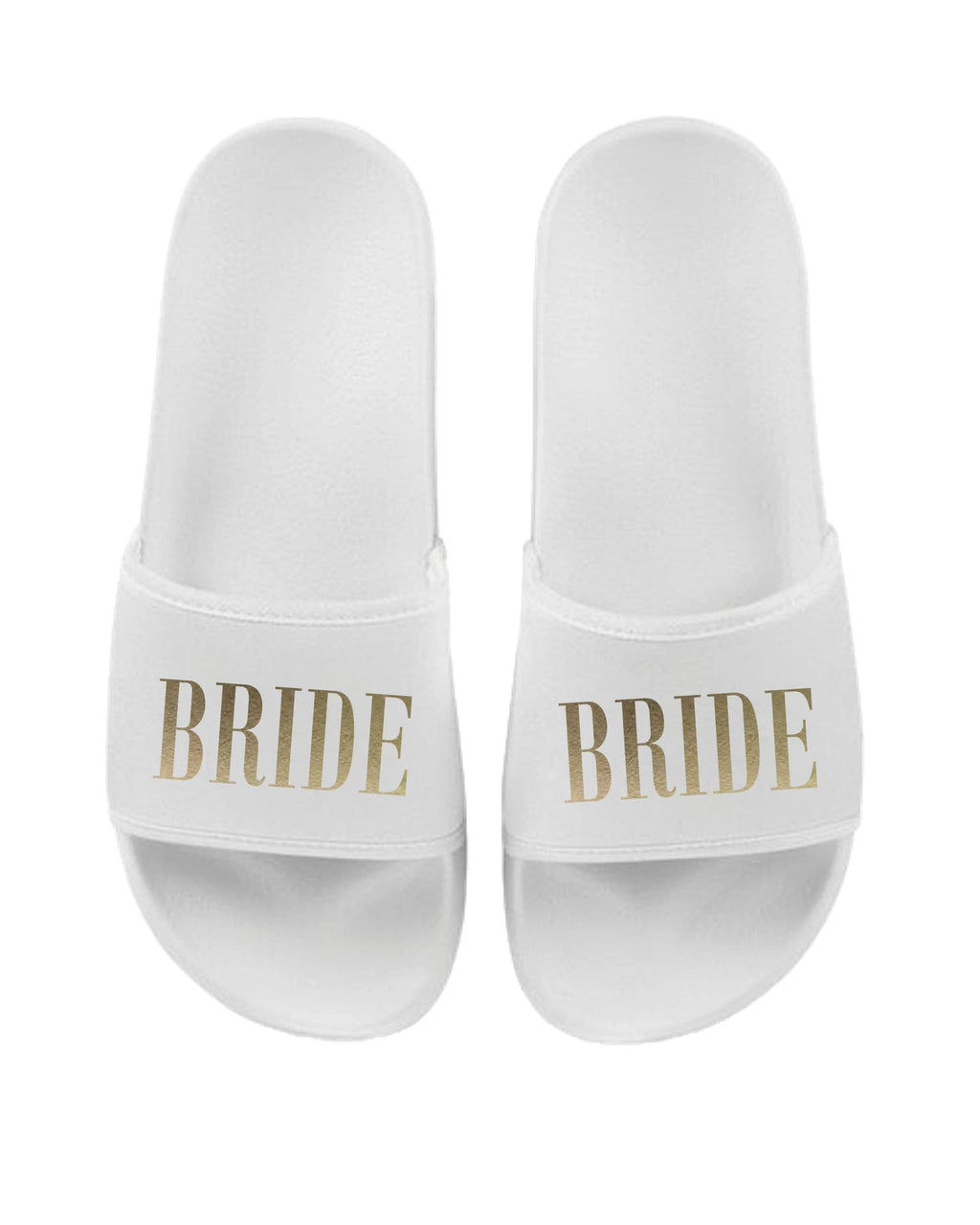 Bride, Bridesmaid, Maid of Honour, Team Bride Matching Sliders Hen Do Wedding Party Slippers