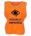 Kids & Adults Visually Impaired Hi-Vis Tabard Waistcoat Reflective Safety Vest