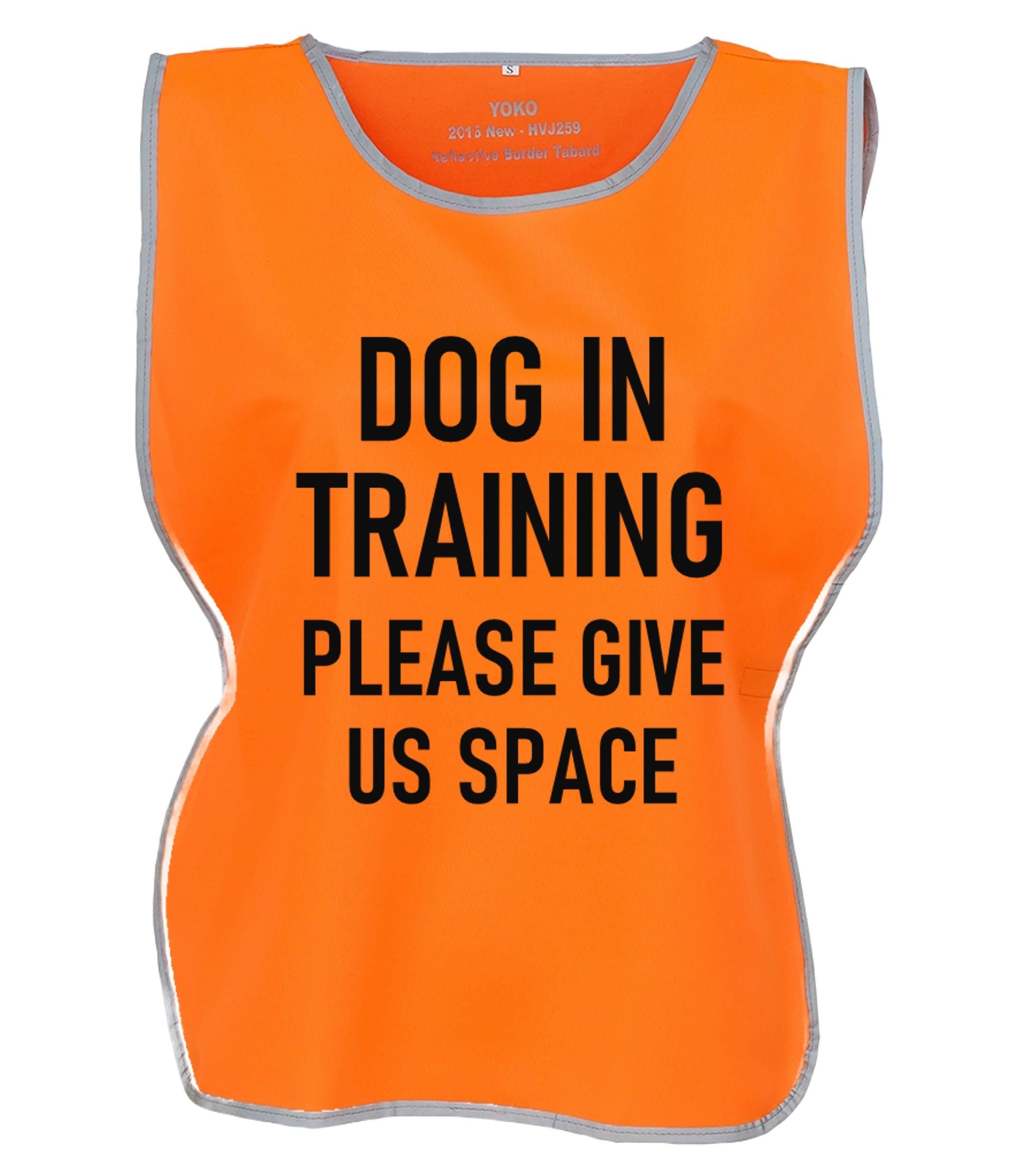 Kids & Adults Dog In Training Hi-Vis Tabard Waistcoat Reflective Walking Safety Vest