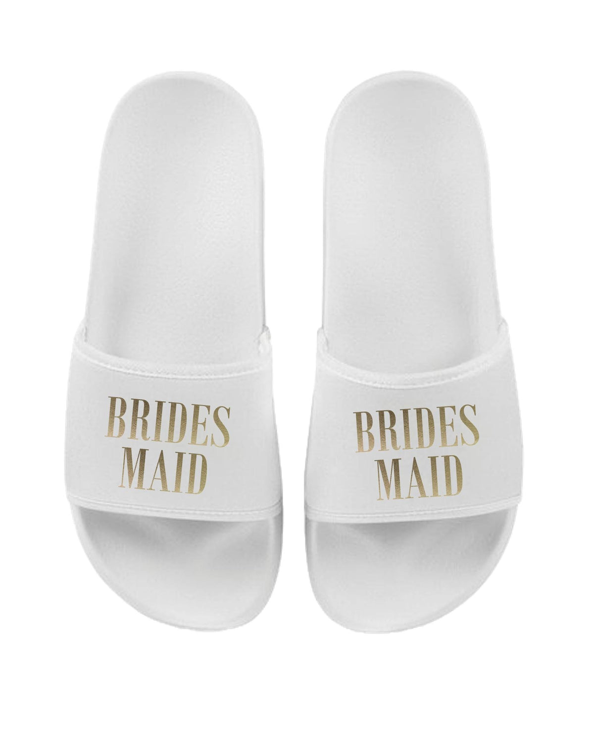 Bride, Bridesmaid, Maid of Honour, Team Bride Matching Sliders Hen Do Wedding Party Slippers