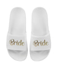 Bride, Bridesmaid, Maid of Honour, Team Bride Matching Sliders Hen Do Wedding Party Slippers