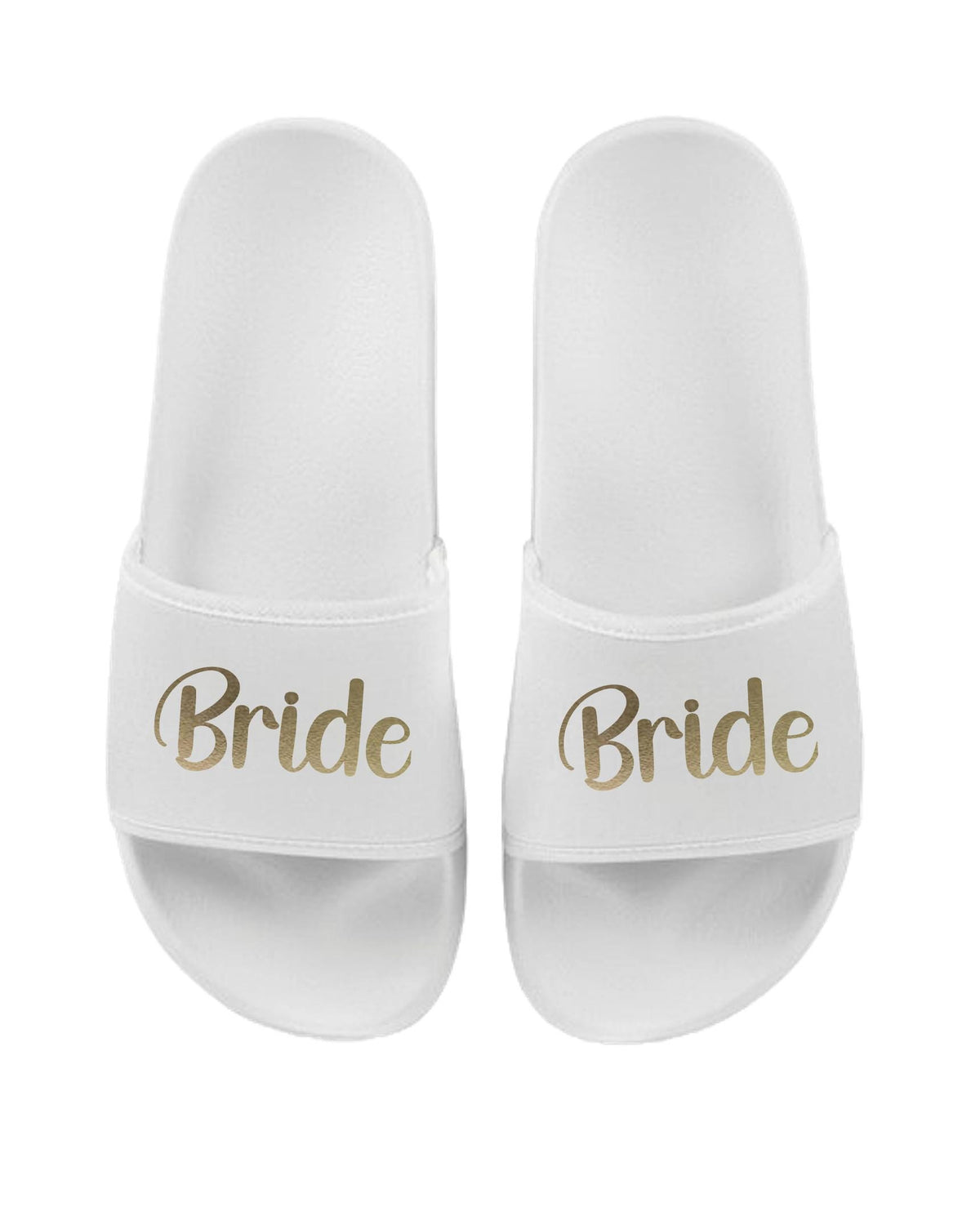 Bride, Bridesmaid, Maid of Honour, Team Bride Matching Sliders Hen Do Wedding Party Slippers