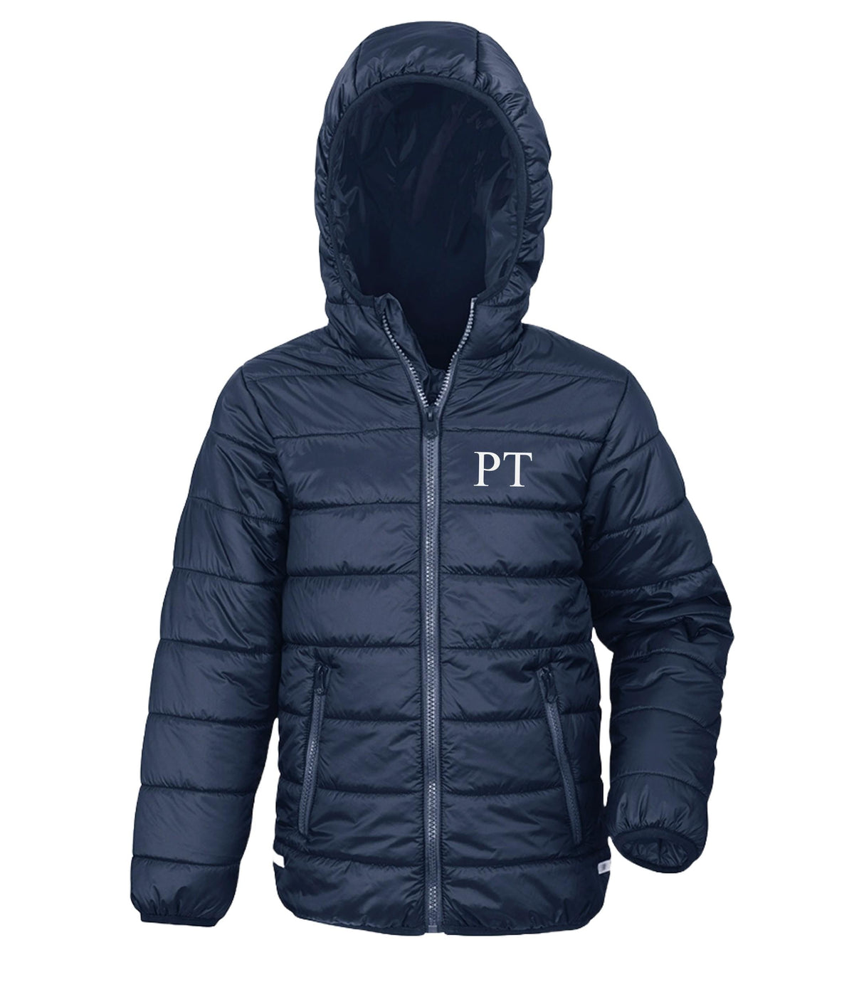 Personalised Kids Padded Puffer Jacket Showerproof & Windproof Custom Text Initials School Coat