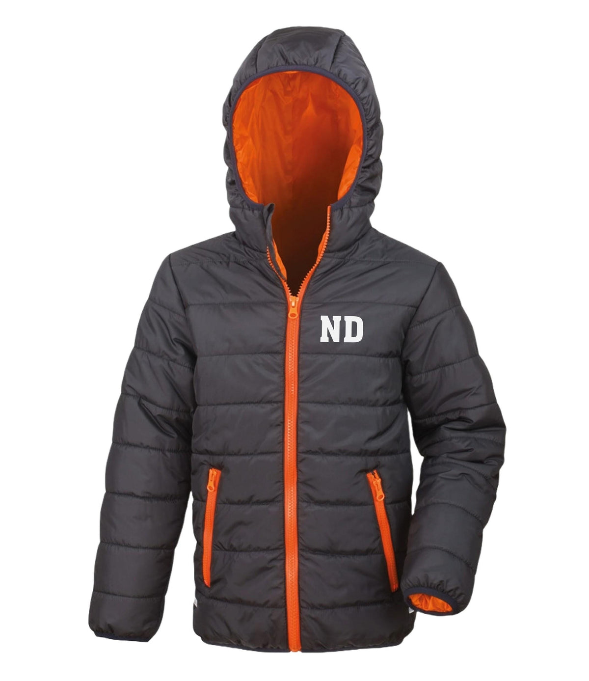 Personalised Kids Padded Puffer Jacket Showerproof & Windproof Custom Text Initials School Coat