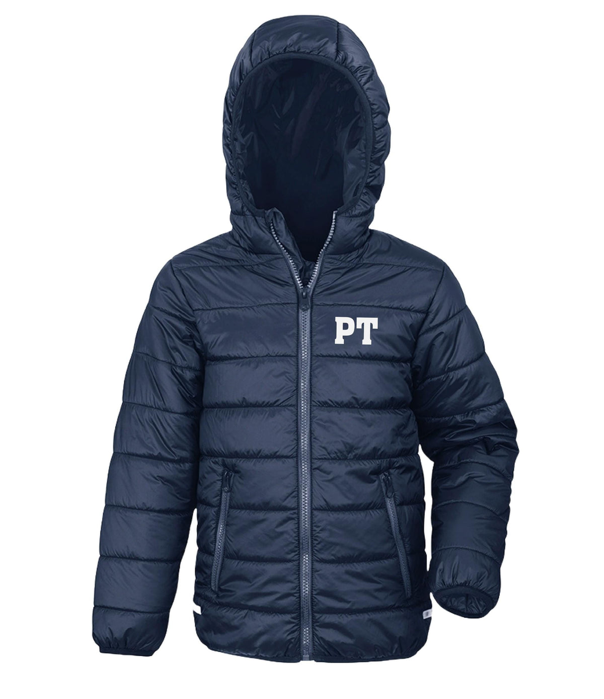 Personalised Kids Padded Puffer Jacket Showerproof & Windproof Custom Text Initials School Coat